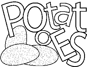 potato coloring pages