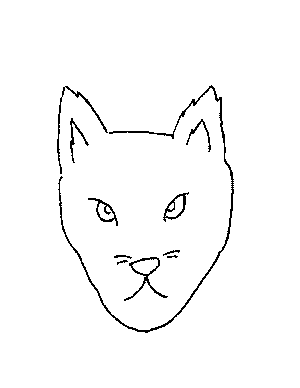 Wolf Head Coloring Page