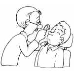 Doctor Examining Patient Eye