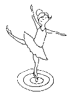 Ballerina Coloring Page