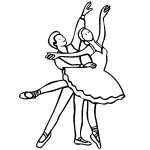 Ballet Dancing Couple