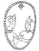 Prince and Princess Coloring Page