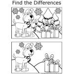 Find The Differences Coloring Pages