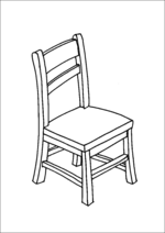 household furniture coloring pages