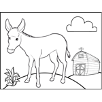 On The Farm Coloring Pages