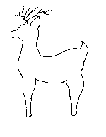 Deer Coloring Page