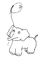 Elephant Coloring Page