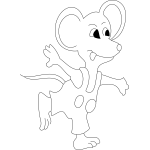 Sassy Dressed Mouse