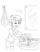 People And Places Coloring Pages