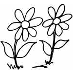 Plants And Flowers Coloring Pages