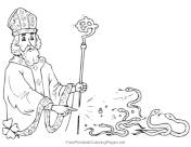 St Patrick And Snakes
