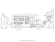 School Bus With Kids